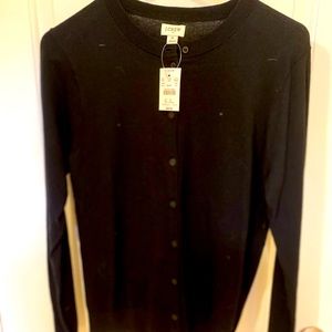 🆕‼️🆕 NWT BLACK jcrew cardigan